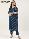 Fiorra SET0000 04 Printed Cotton Kurti With Bottom Dupatta Wholesale Clothing Suppliers In India
